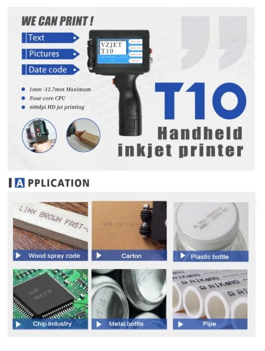Handheld Inkjet Printer additional image 1