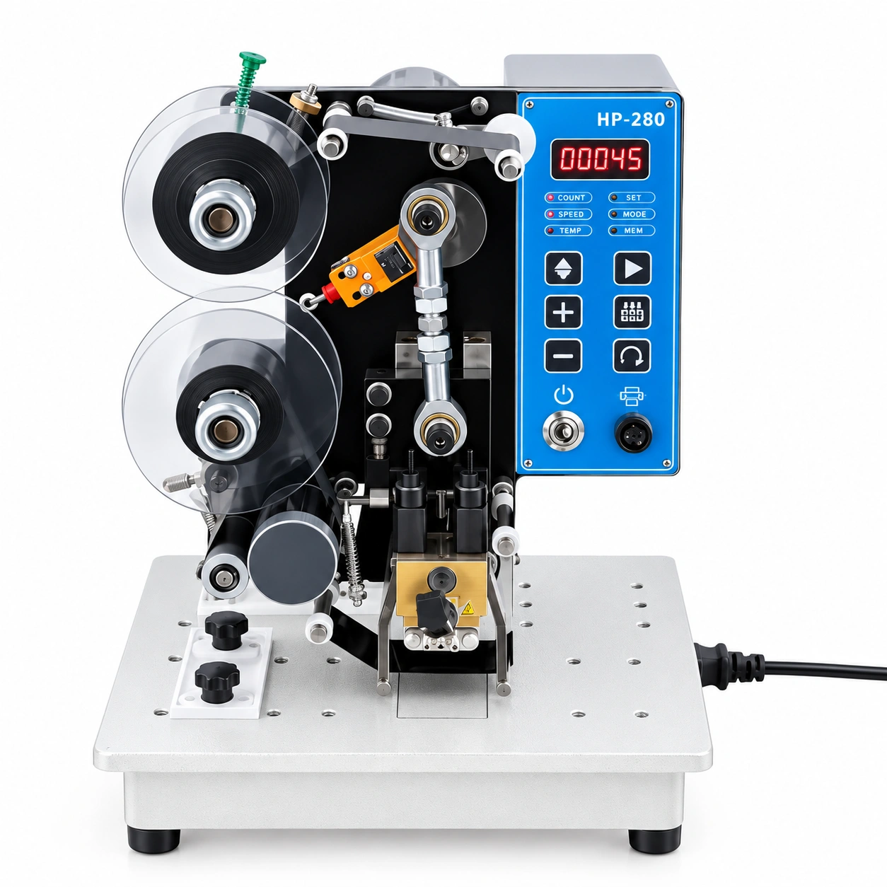 Semi Automatic Hot Foil Coding Machine (HP-280P) - Max Enterprises Packaging Sri Lanka