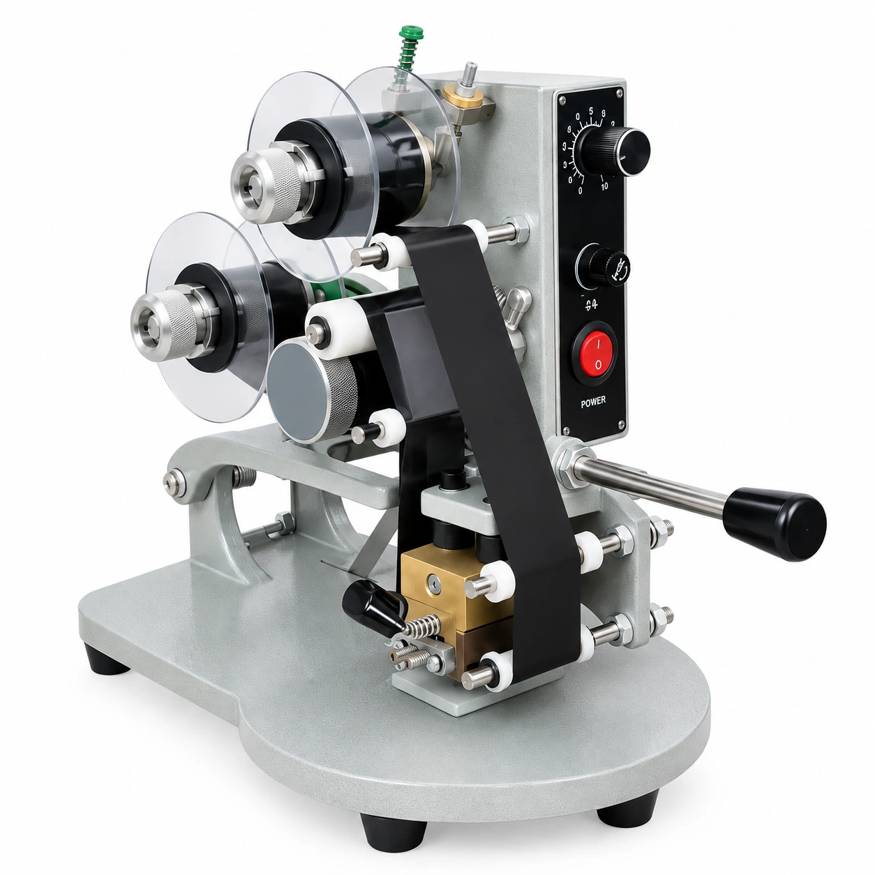 Manual Hot Foil Coding Machine (DY-8) - Max Enterprises Packaging Sri Lanka