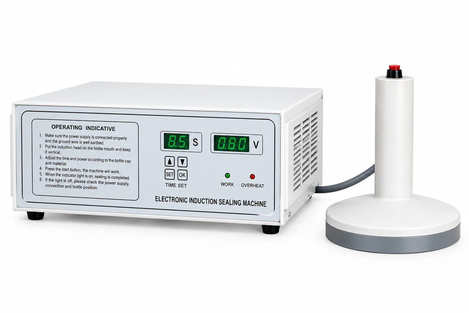 Manual Induction Sealer (DGYF-S500A) - Max Enterprises Packaging Sri Lanka