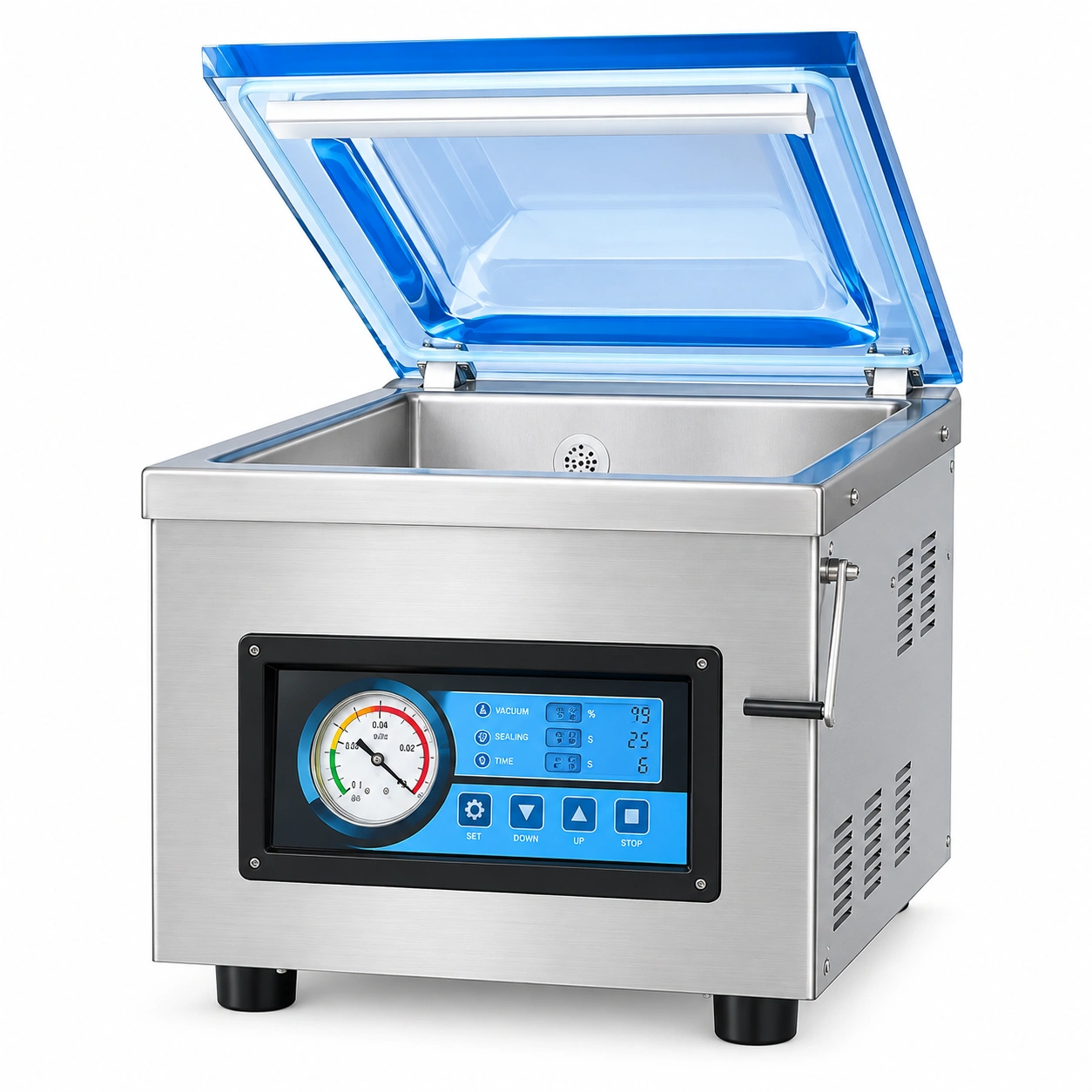 Vacuum Packaging Machine- Single Side (HVC-260T/1A) - Max Enterprises Packaging Sri Lanka